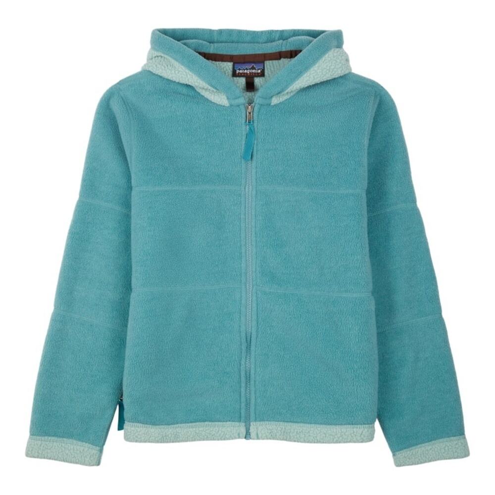 Patagonia Women's Synchilla Arctic Jacket Size Small Lagoon Blue and White